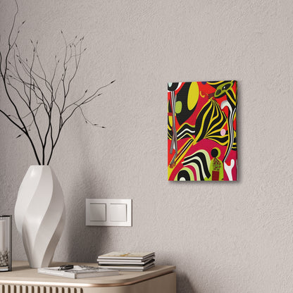 Ngoma Drift Stretched Canvas Wall Art