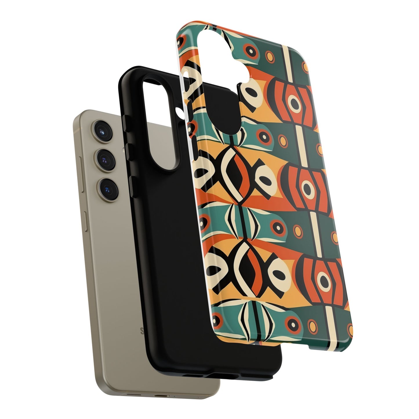 Retro Tribal Tough Case for Samsung Phone