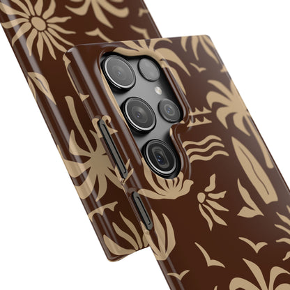 Vintage Tropical Snap Case for Samsung Phone