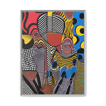 Luba Current Matte Canvas Wall Art