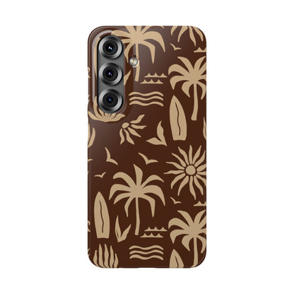 Vintage Tropical Snap Case for Samsung Phone
