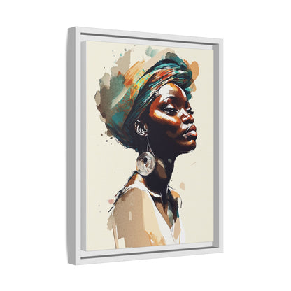 Desert Grace Matte Canvas Print