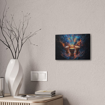 Cosmic Drum Canvas Wall Art