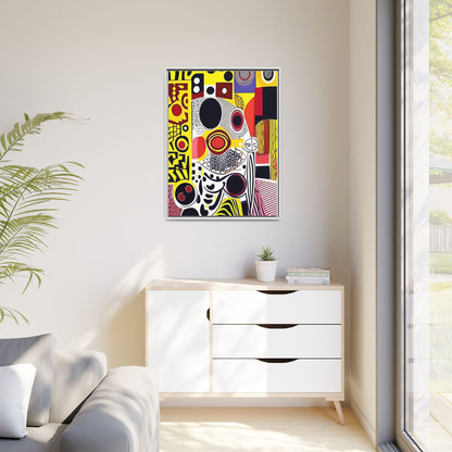 Zamani Echo Matte Canvas Wall Art