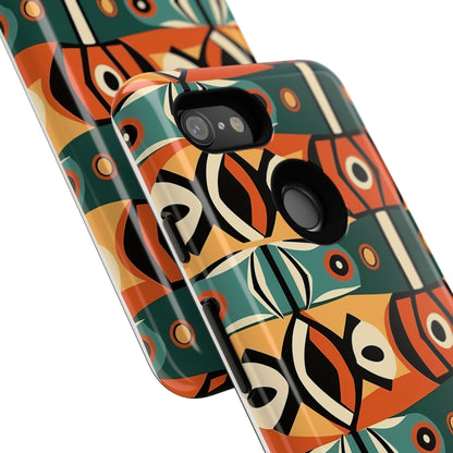 Retro Tribal Tough Case for Google Pixel