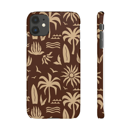 Vintage Tropical Snap Case for iPhone®