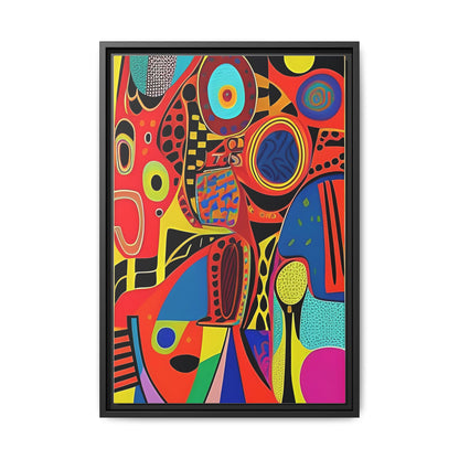 Oba Vibration Matte Canvas Wall Art