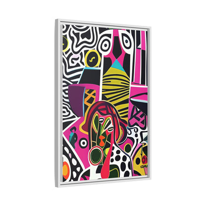 Nzingha Pulse Matte Canvas Wall Art