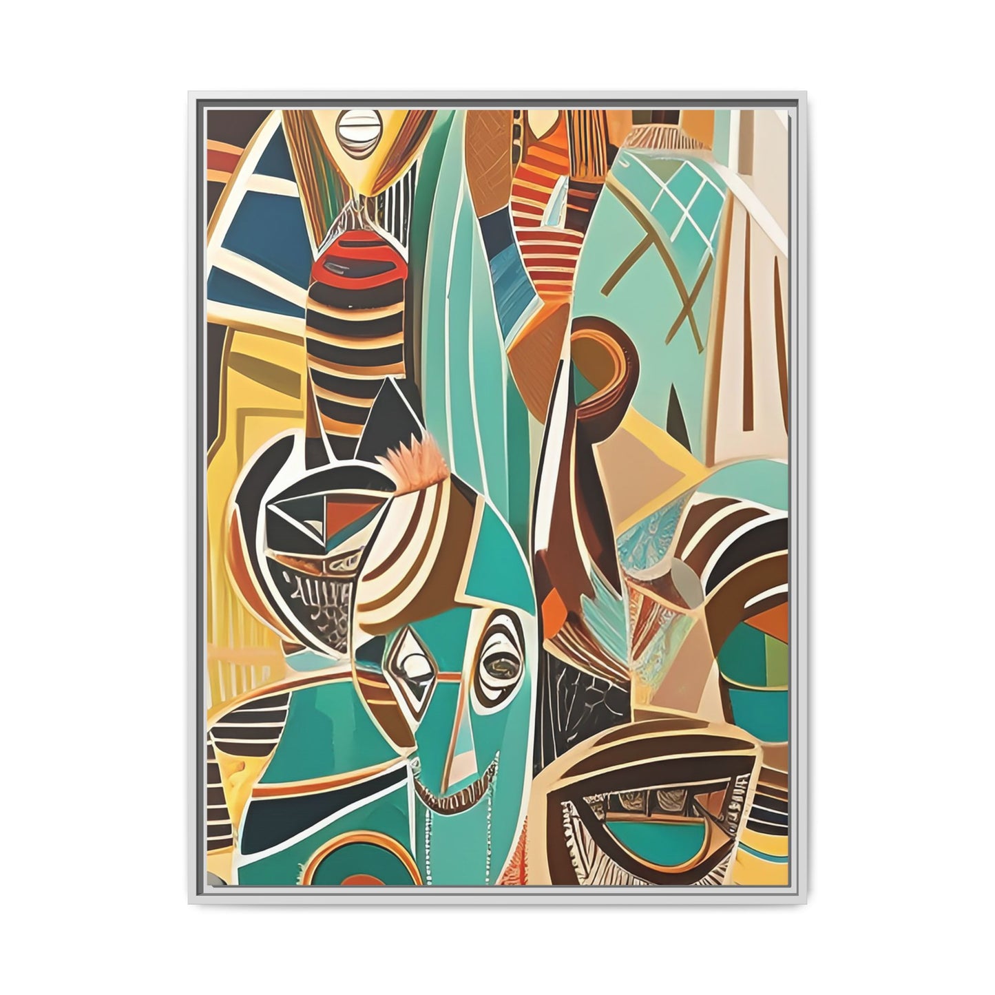 Isimi Flow Matte Canvas Wall Art