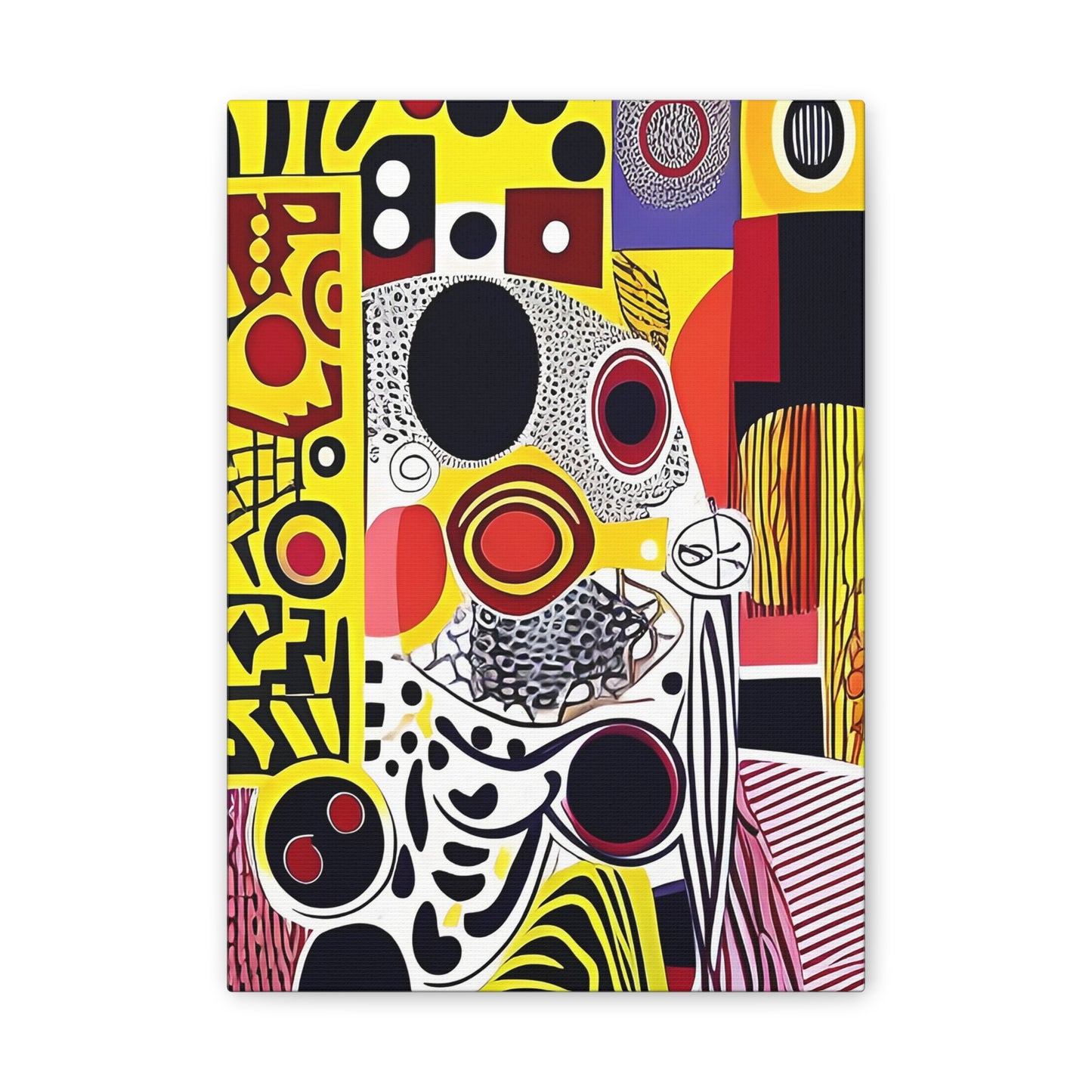 Zamani Echo Stretched Canvas Wall Art