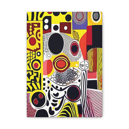 Zamani Echo Stretched Canvas Wall Art