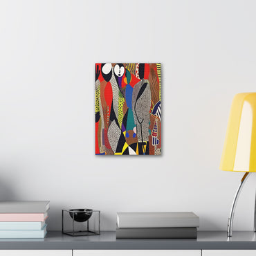 Muti Veins Stretched Canvas Wall Art