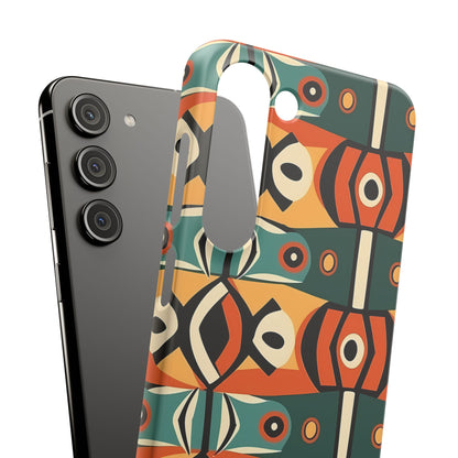 Retro Tribal Snap Case for Samsung Phone