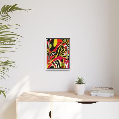 Ngoma Drift Matte Canvas Wall Art