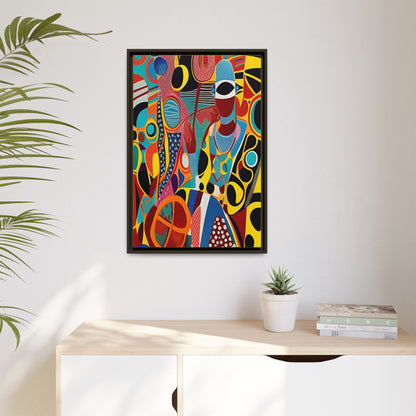 Ajora Veil Matte Canvas Wall Art