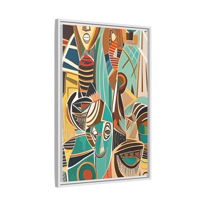 Isimi Flow Matte Canvas Wall Art