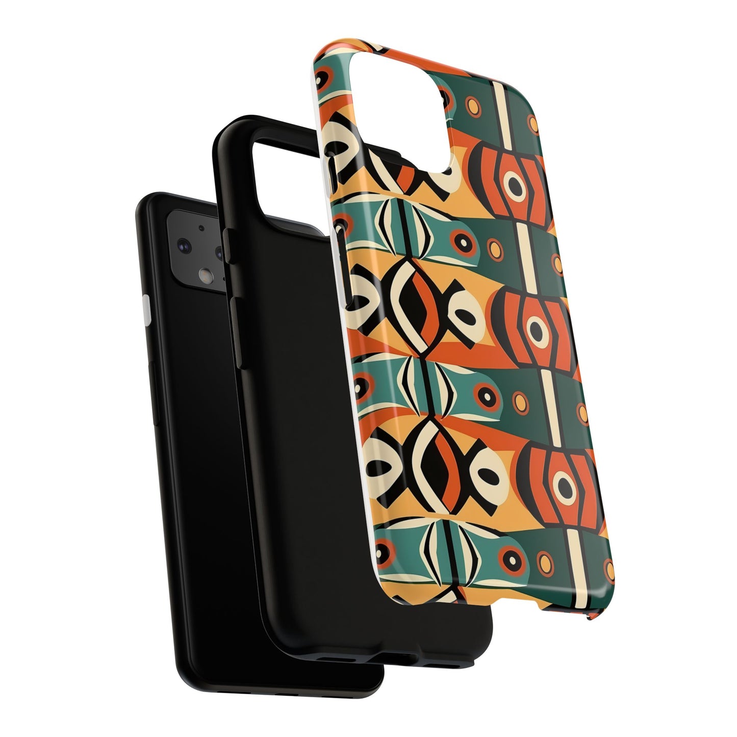 Retro Tribal Tough Case for Google Pixel