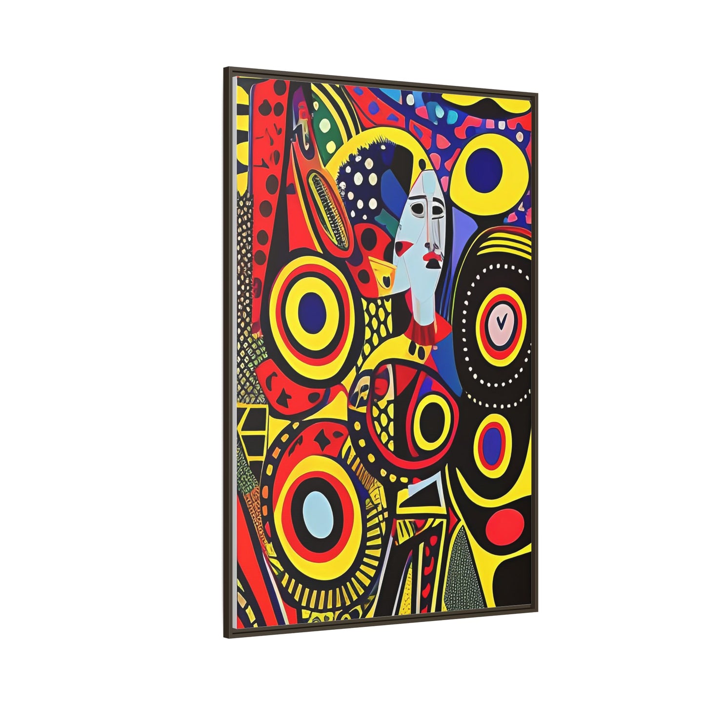 Okira Blaze Matte Canvas Wall Art