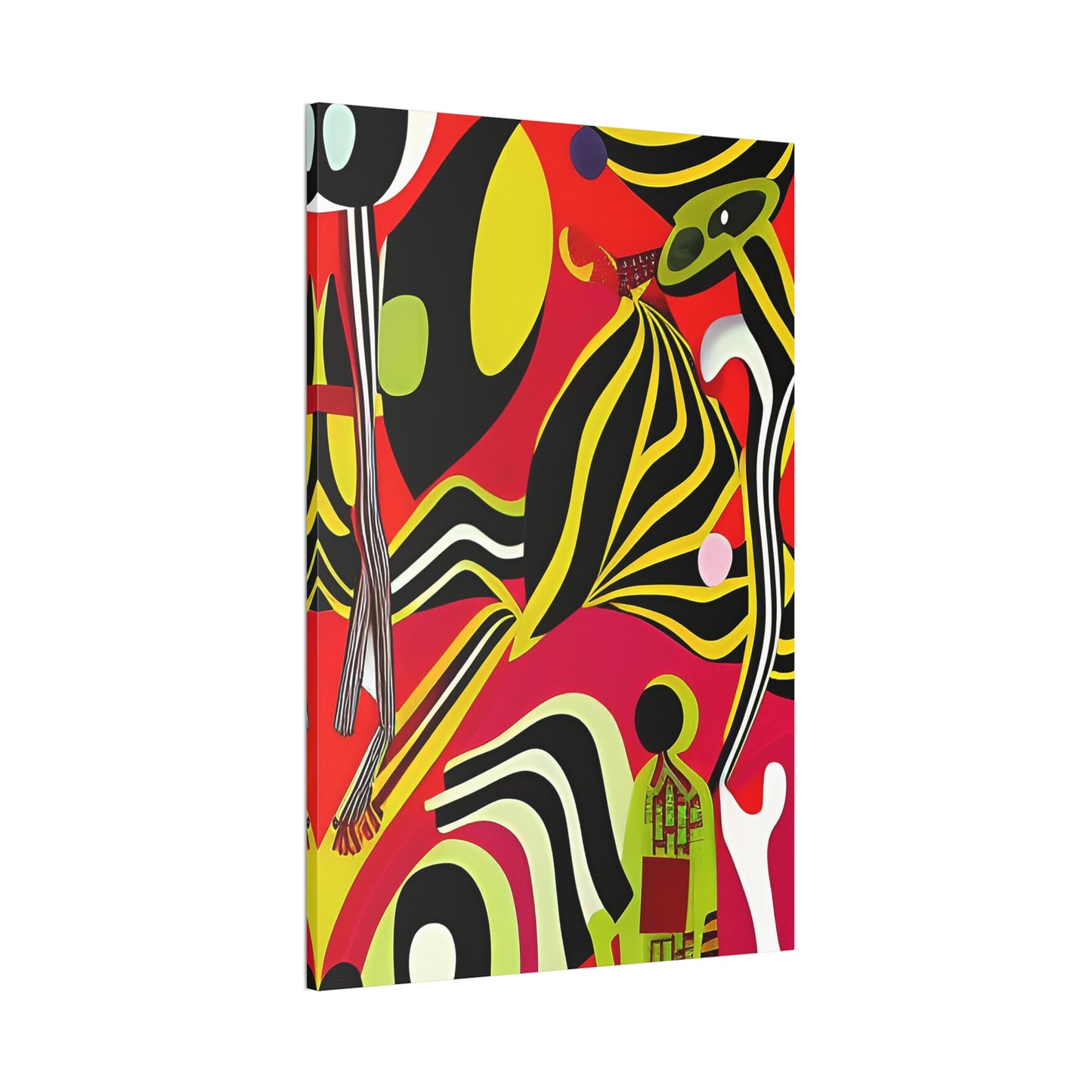 Ngoma Drift Stretched Canvas Wall Art