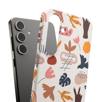 Whimsical Harmony Snap Case for Samsung Phone