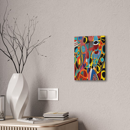 Ajora Veil Stretched Canvas Wall Art