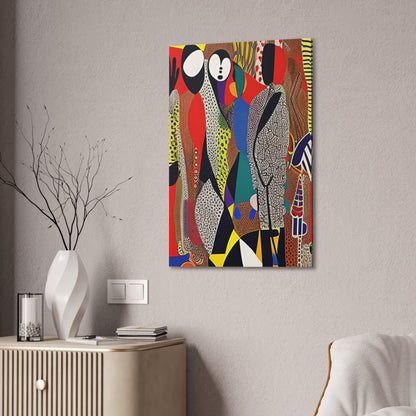 Muti Veins Stretched Canvas Wall Art