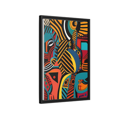 Sankofa Blaze Matte Canvas Wall Art