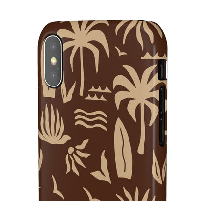 Vintage Tropical Snap Case for iPhone®