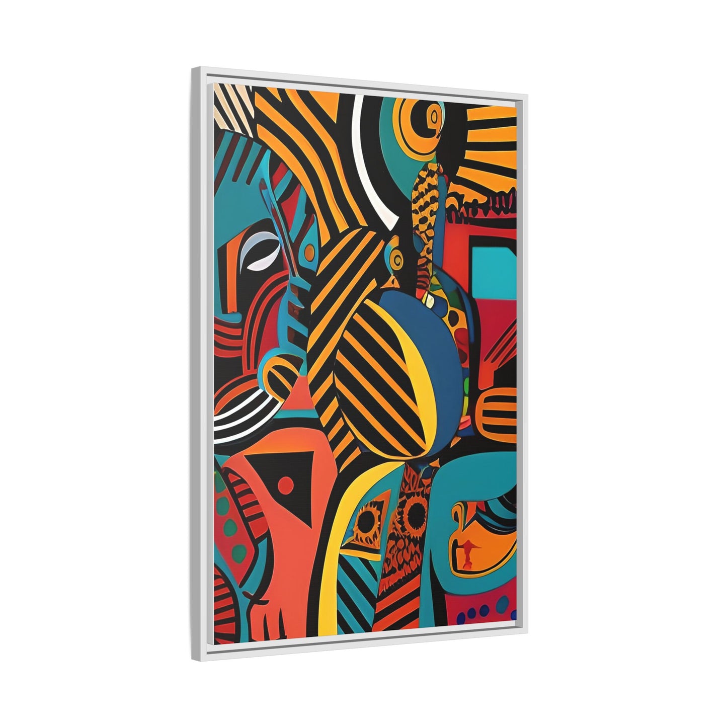 Sankofa Blaze Matte Canvas Wall Art
