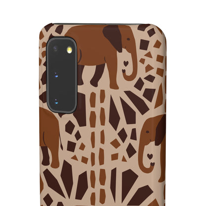 Safari Mosaic Snap Case for Samsung Phone