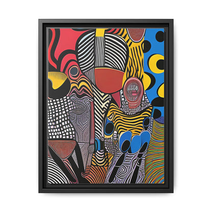 Luba Current Matte Canvas Wall Art