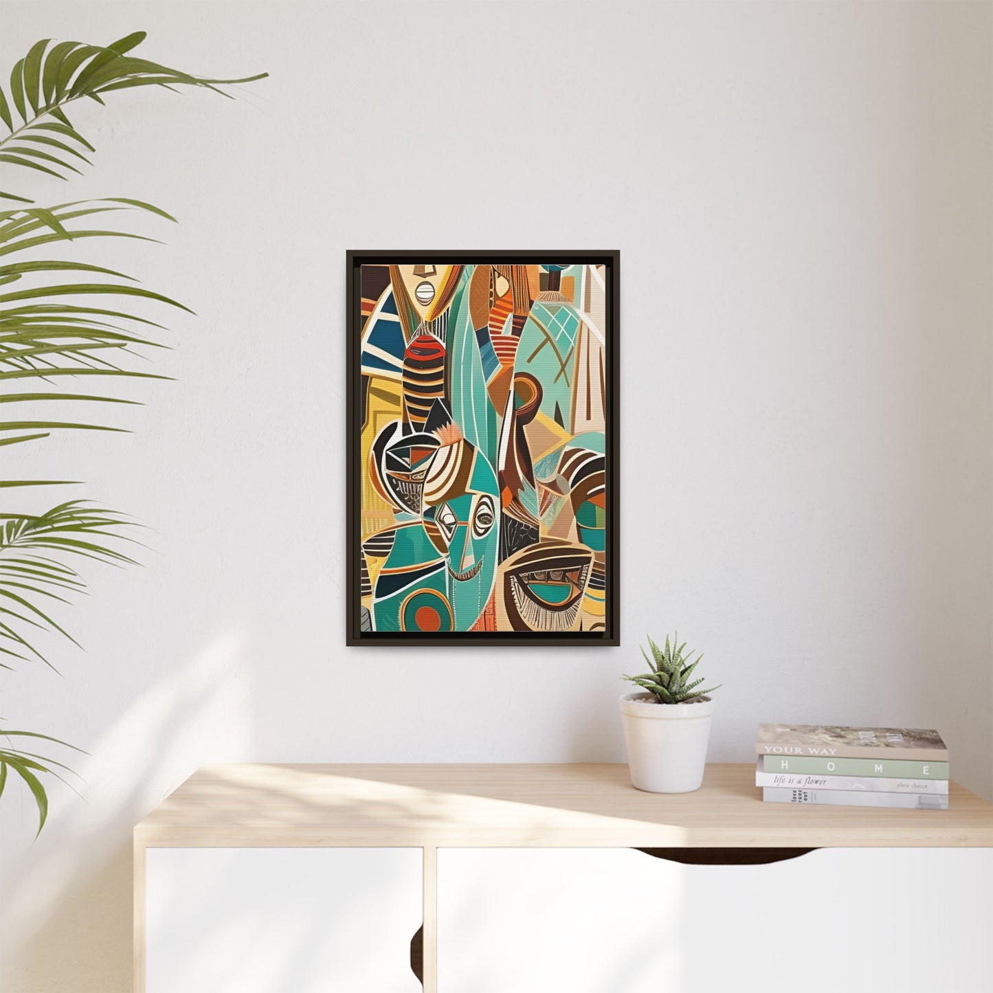 Isimi Flow Matte Canvas Wall Art