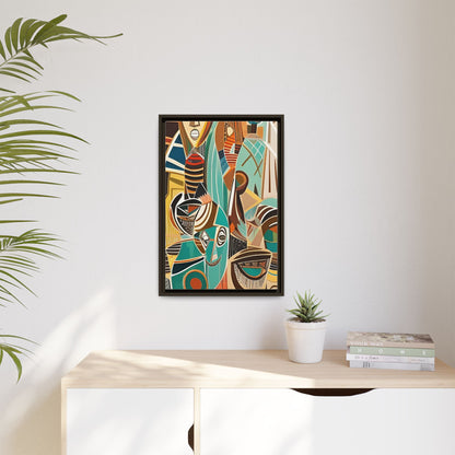 Isimi Flow Matte Canvas Wall Art