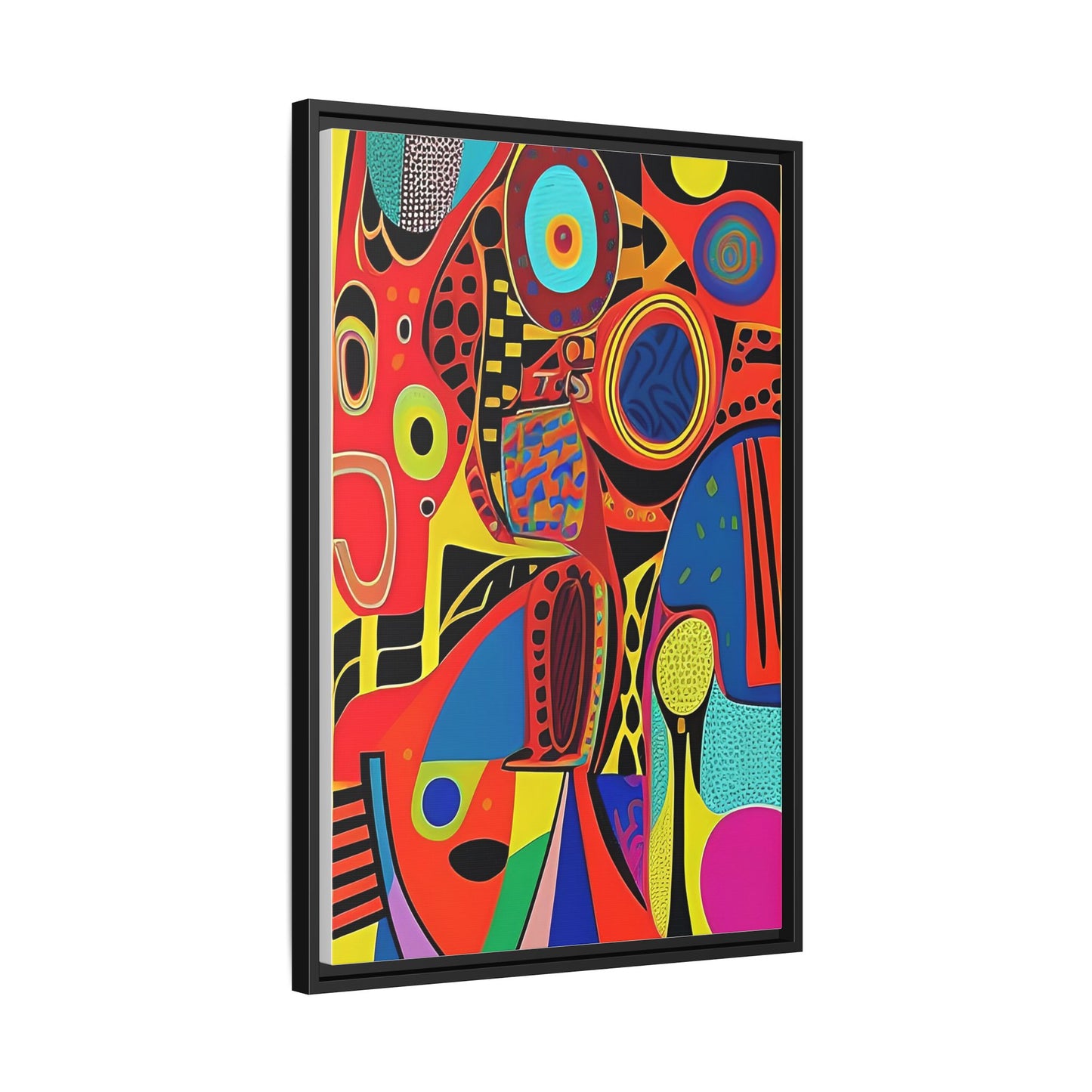 Oba Vibration Matte Canvas Wall Art