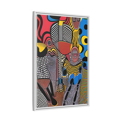 Luba Current Matte Canvas Wall Art