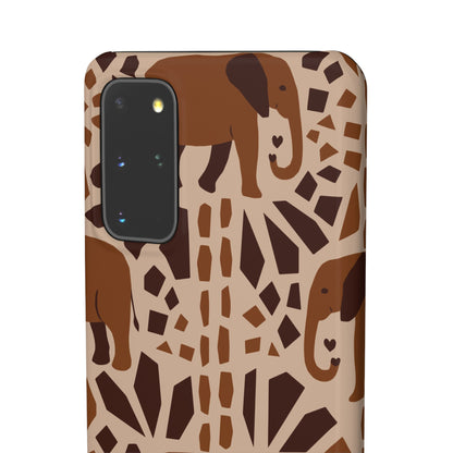 Safari Mosaic Snap Case for Samsung Phone