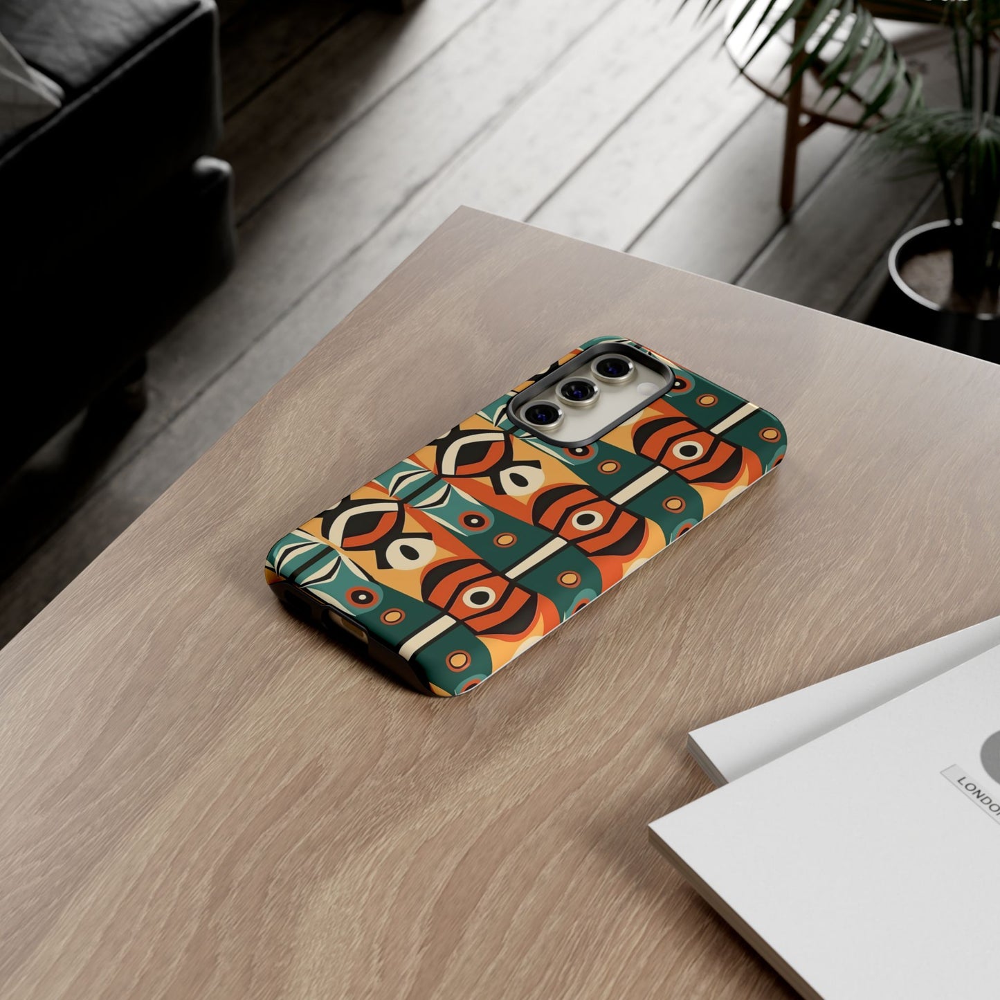 Retro Tribal Tough Case for Samsung Phone