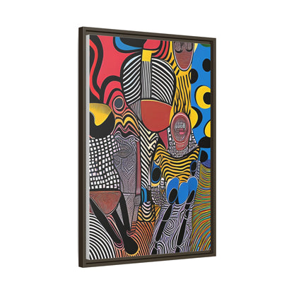 Luba Current Matte Canvas Wall Art