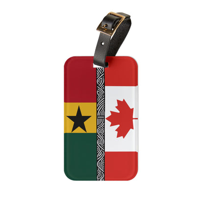 Ghana-Canada Diaspora Luggage Tag
