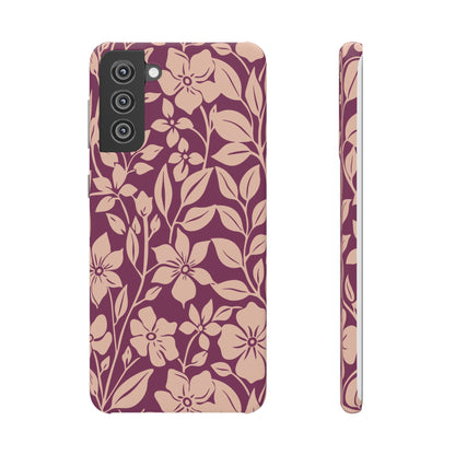 Blooming Elegance Snap Case for Samsung Phone