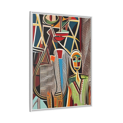 Moya Threads Matte Canvas Wall Art