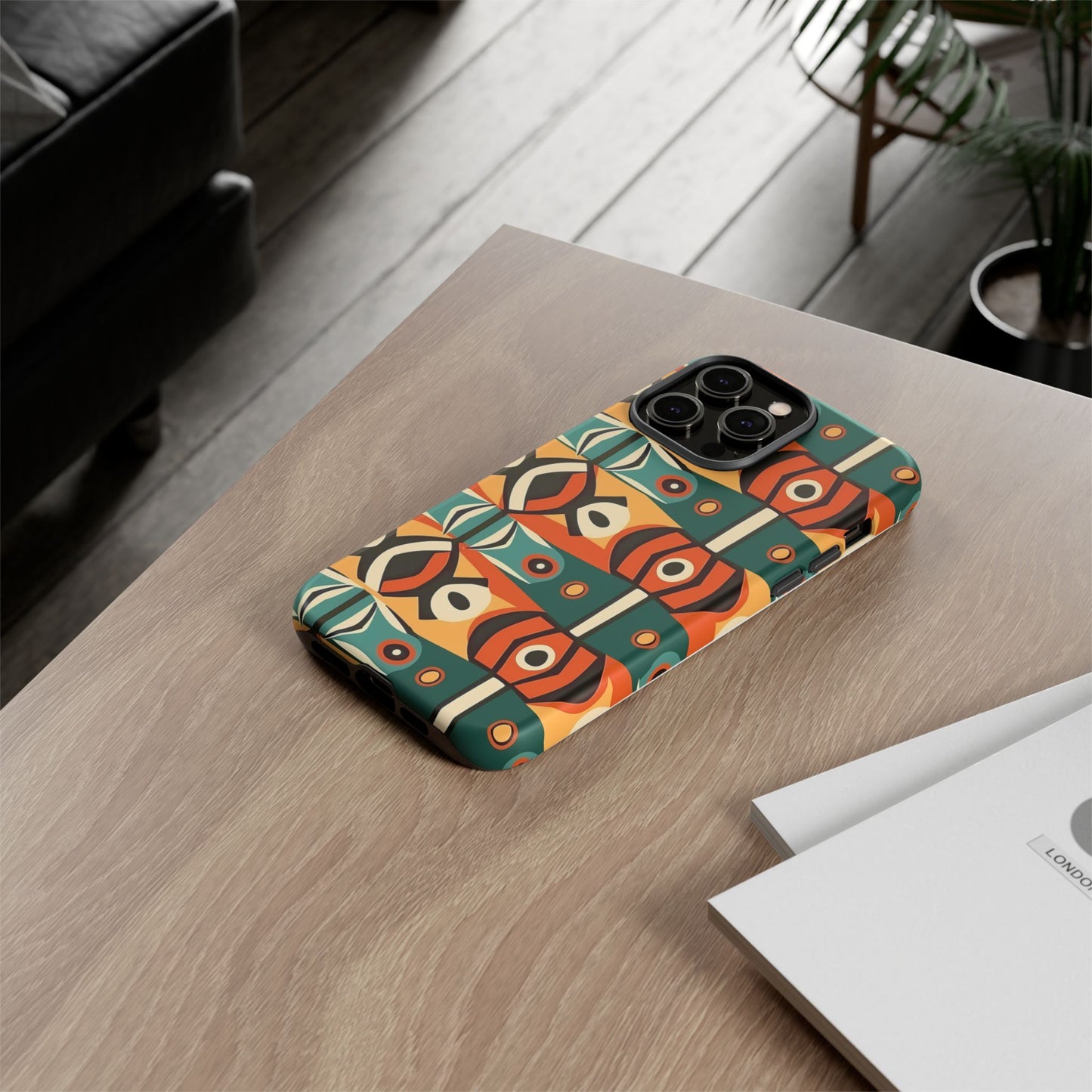 Retro Tribal Tough Case for iPhone®