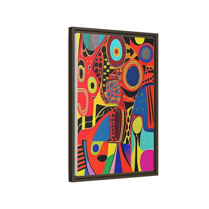 Oba Vibration Matte Canvas Wall Art