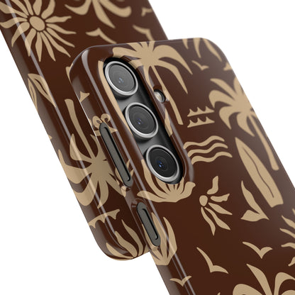 Vintage Tropical Snap Case for Samsung Phone