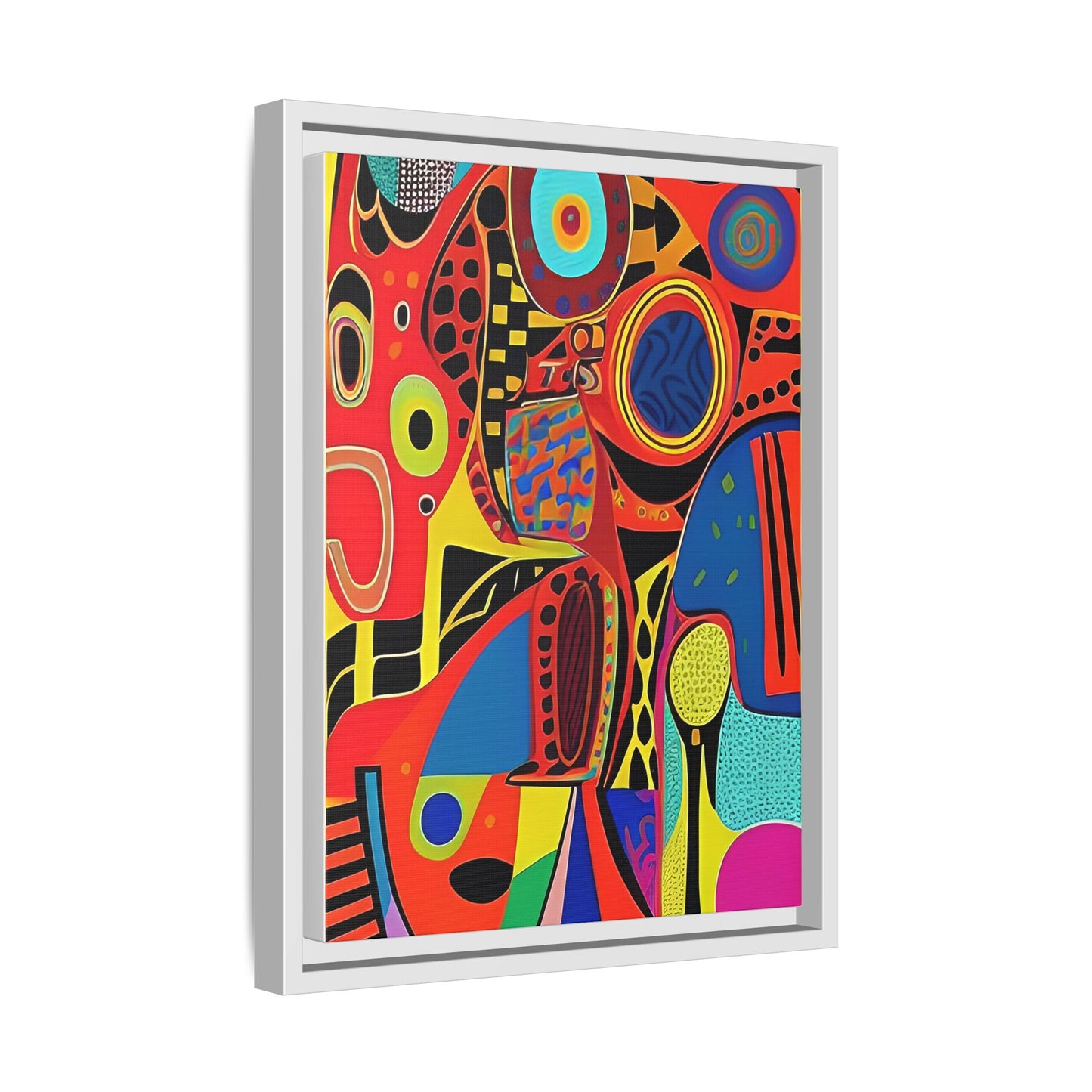 Oba Vibration Matte Canvas Wall Art