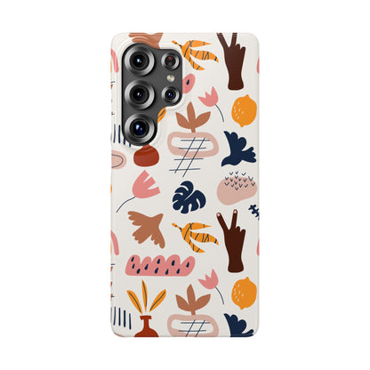 Whimsical Harmony Snap Case for Samsung Phone