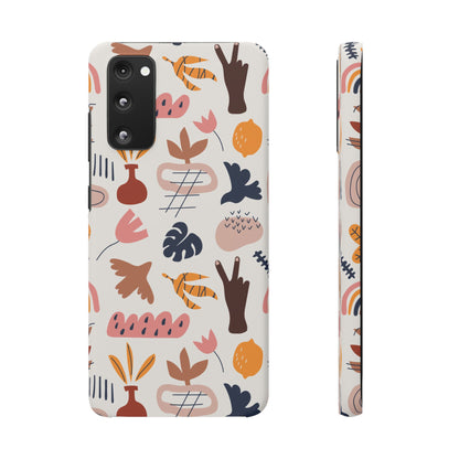 Whimsical Harmony Snap Case for Samsung Phone
