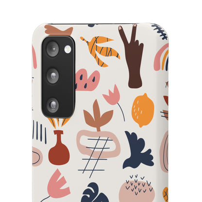 Whimsical Harmony Snap Case for Samsung Phone