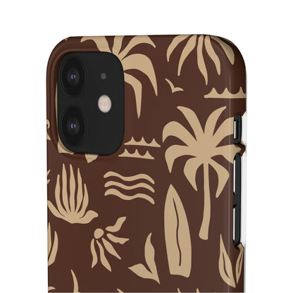Vintage Tropical Snap Case for iPhone®
