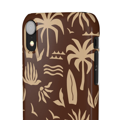 Vintage Tropical Snap Case for iPhone®